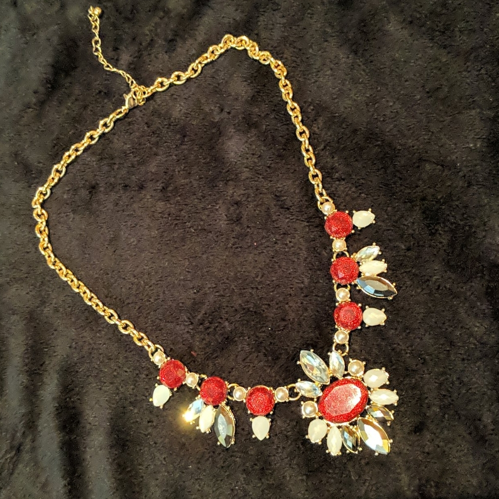 Red Custom Jewelry Necklace